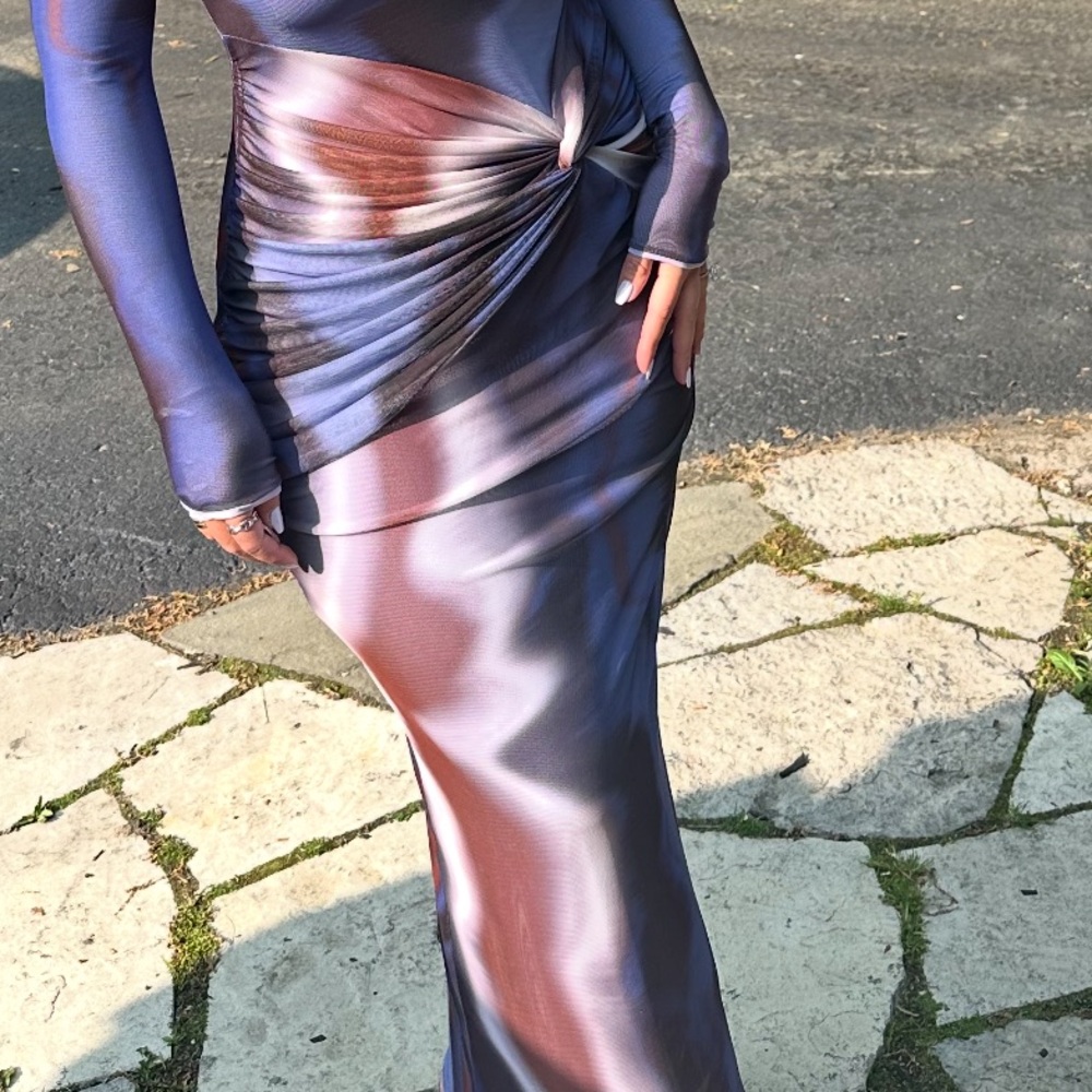 Multicolor Midi Dress - Picture 2 of 2